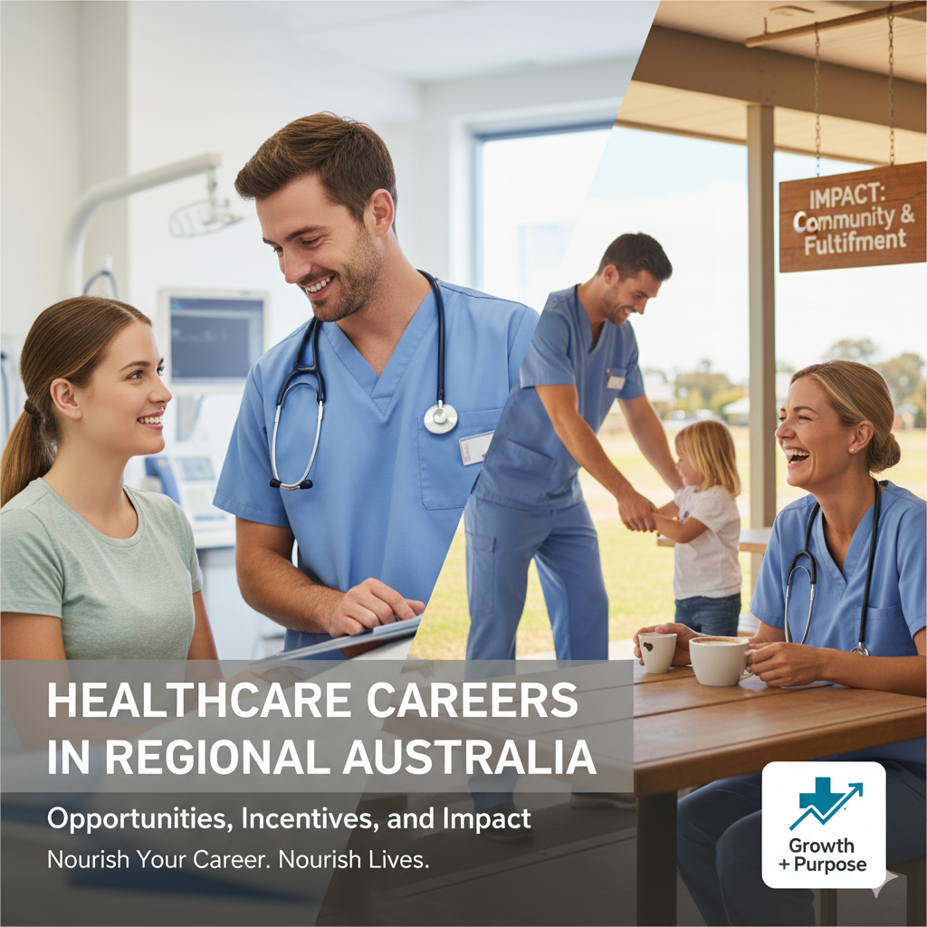 Healthcare Careers in Regional Australia: Opportunities, Incentives, and Impact
